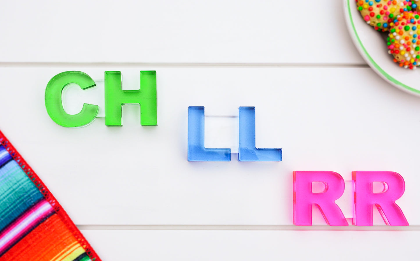 Alfabeto Arcoíris - Rainbow Alphabet