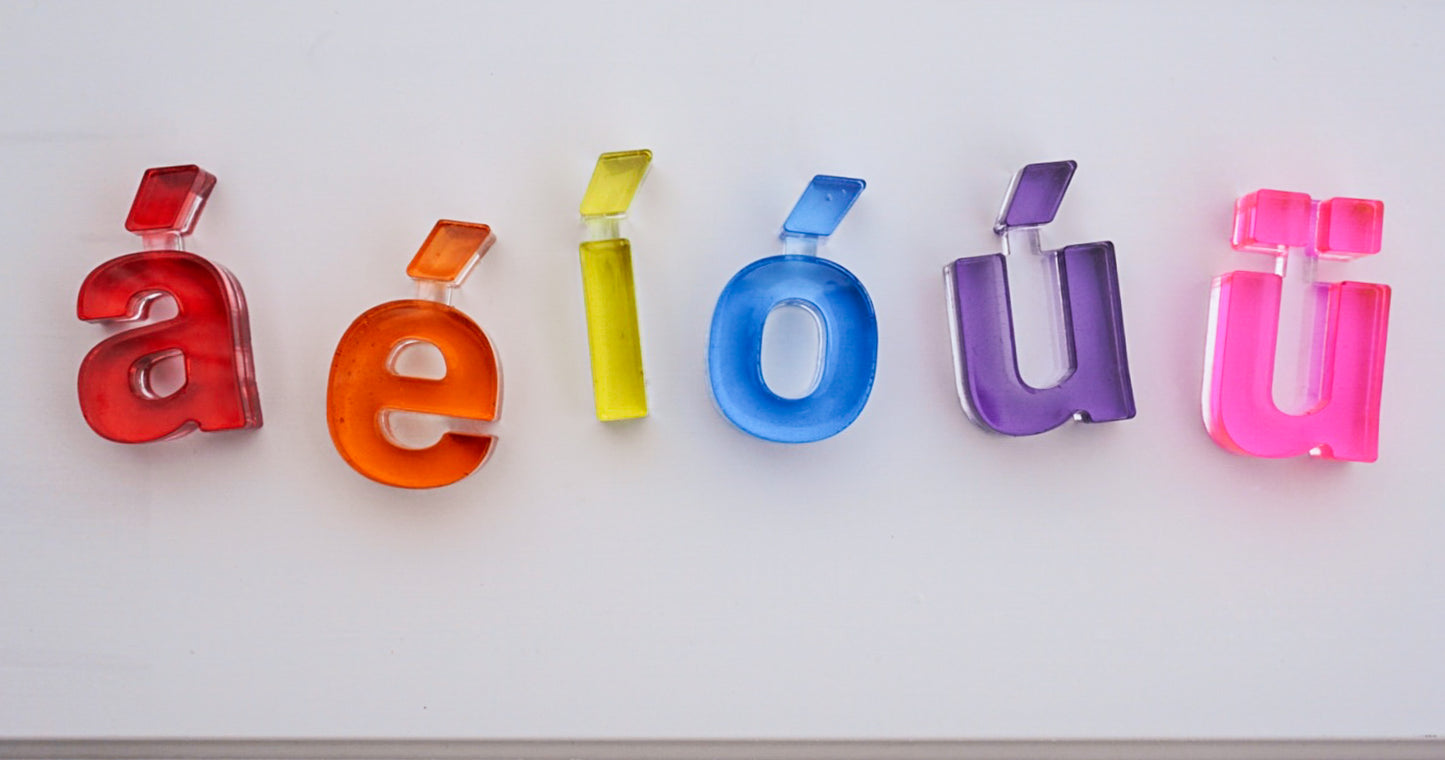 Alfabeto Arcoíris - Rainbow Alphabet