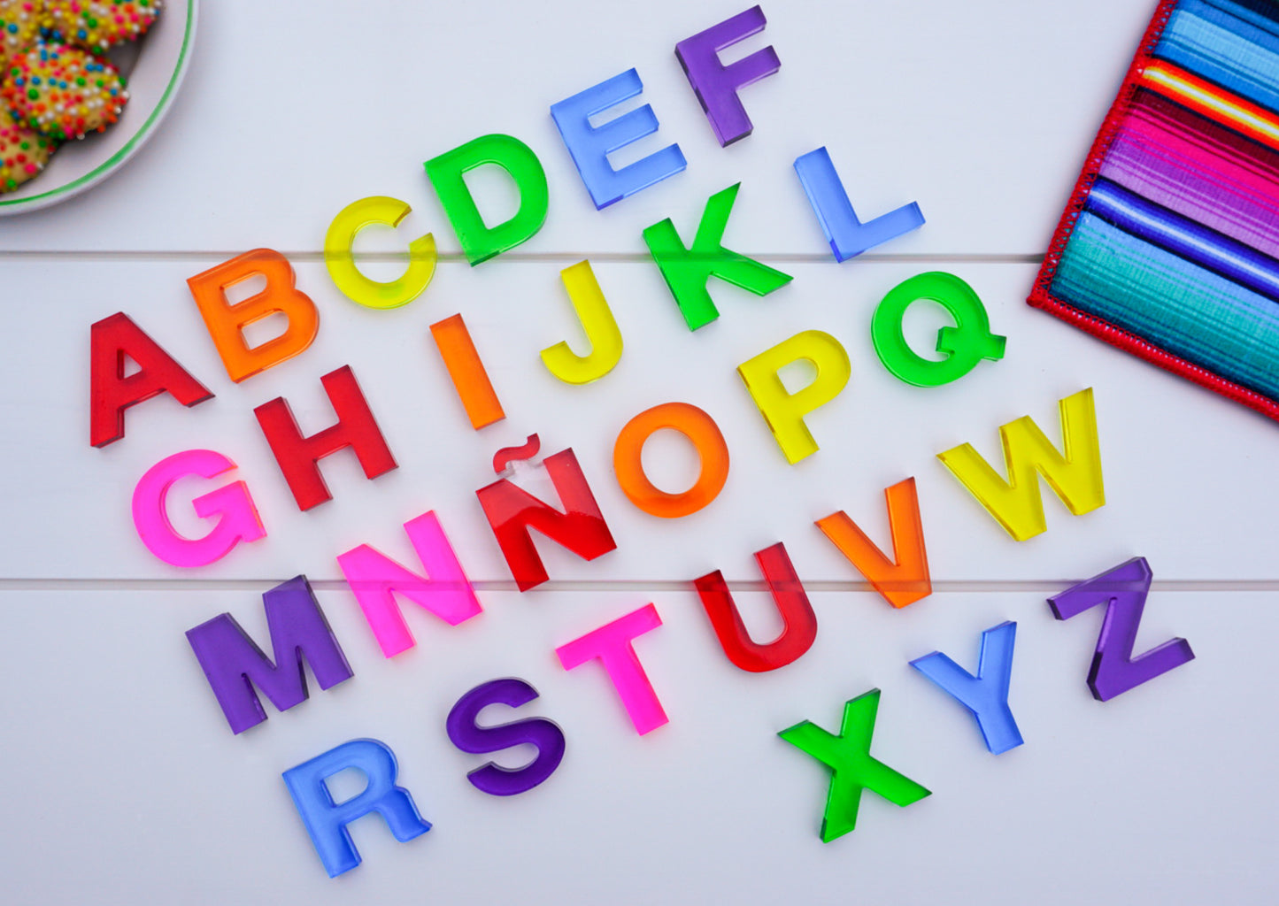 Alfabeto Arcoíris - Rainbow Alphabet